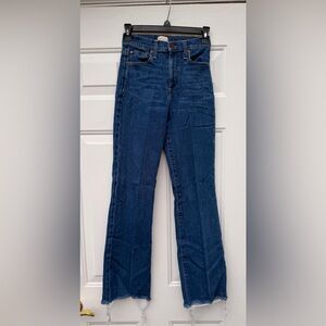 Alice + Olivia Dark Blue Flare Jeans